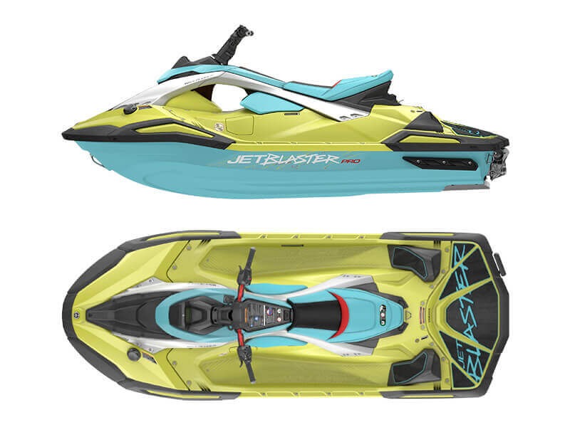 2025 Yamaha WaveRunner JetBlaster Pro 2Up Profile new 800 x 600